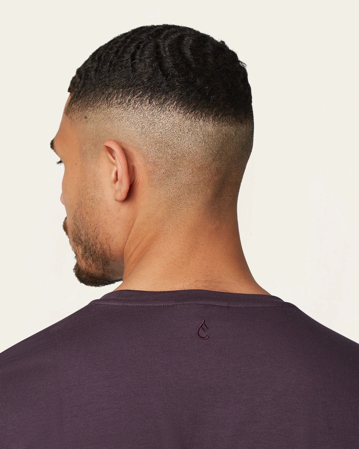 T-shirt Dark Plum