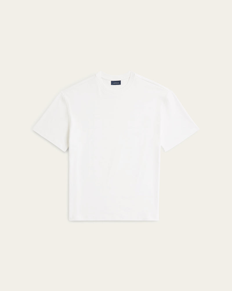 LS Heavy weight t-shirt white