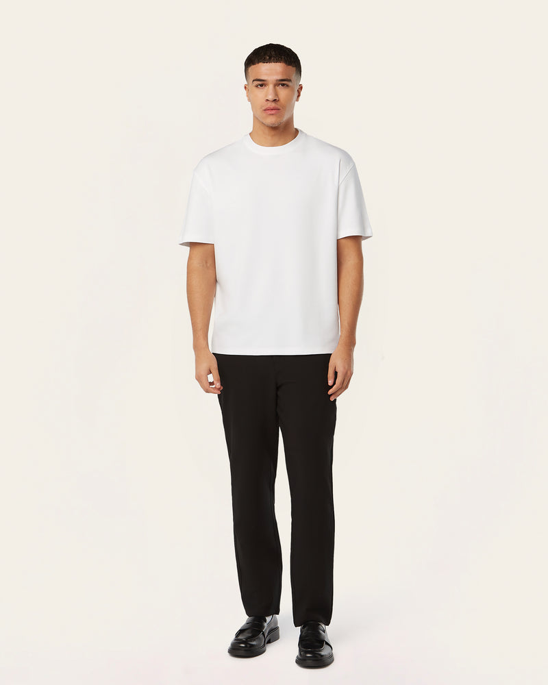 LS Heavy weight t-shirt white