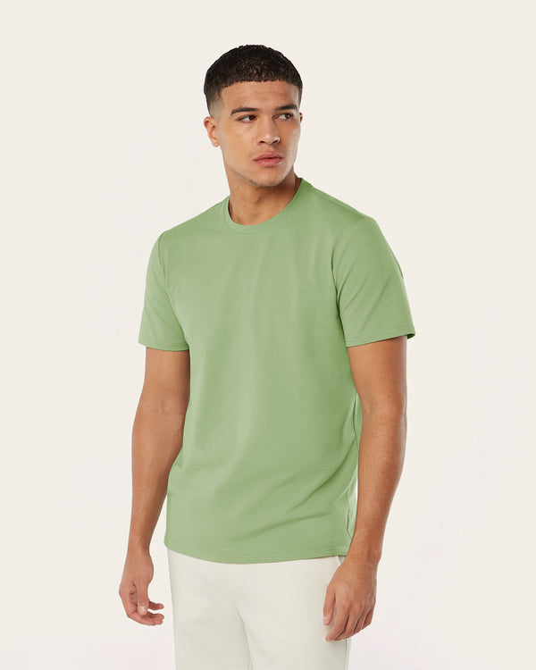 Piqué T-shirt Light Green