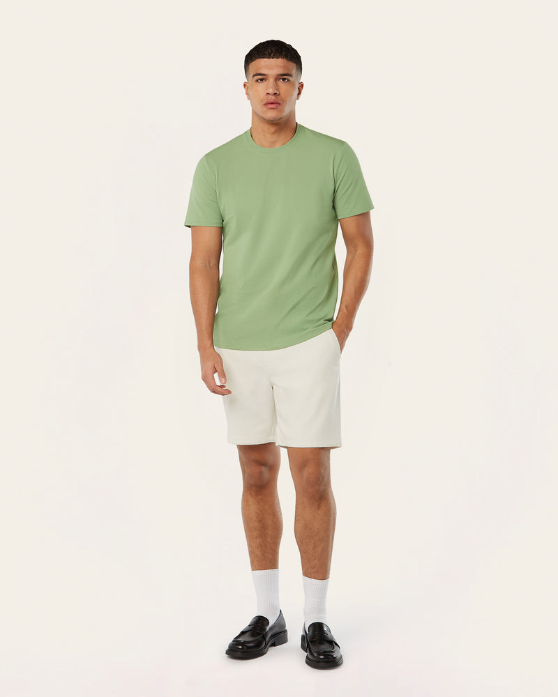 Piqué T-shirt Light Green