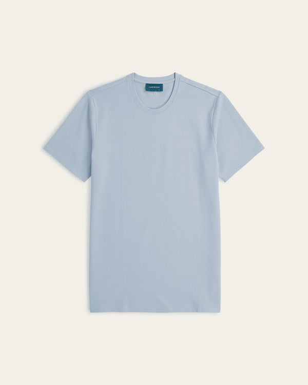 Piqué t-shirt Light Blue