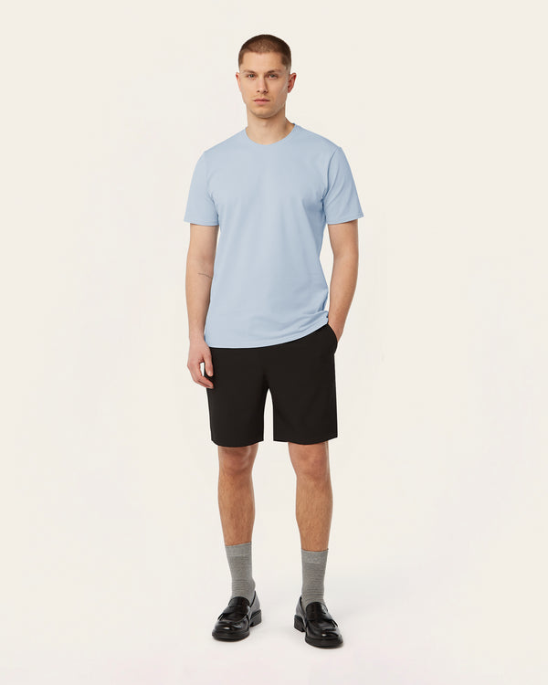 Piqué t-shirt Light Blue