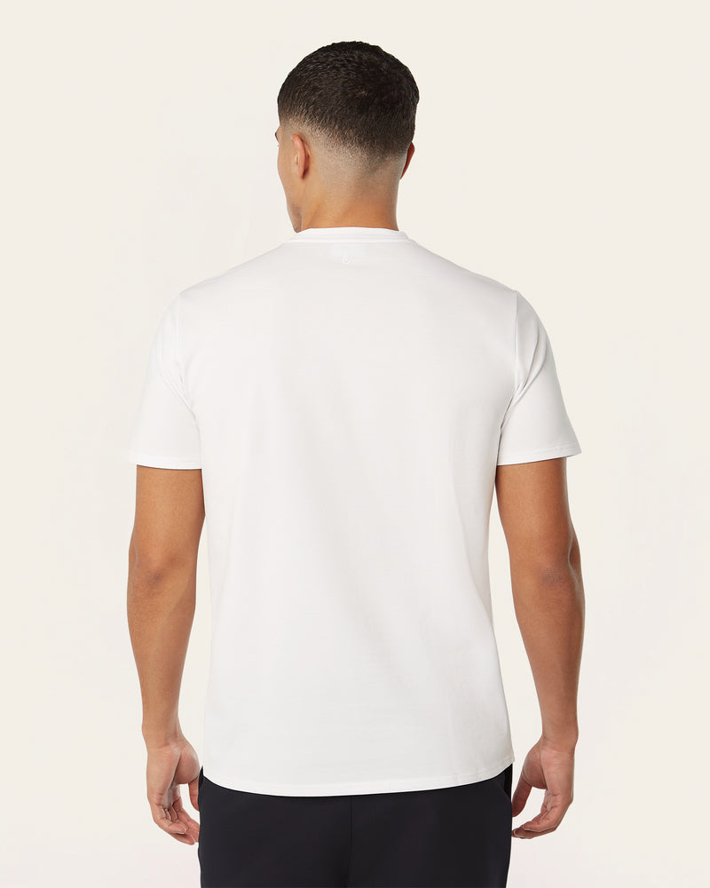 Piqué T-shirt White