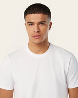 Piqué T-shirt White