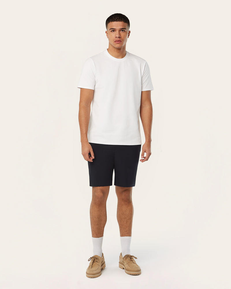 Piqué T-shirt White
