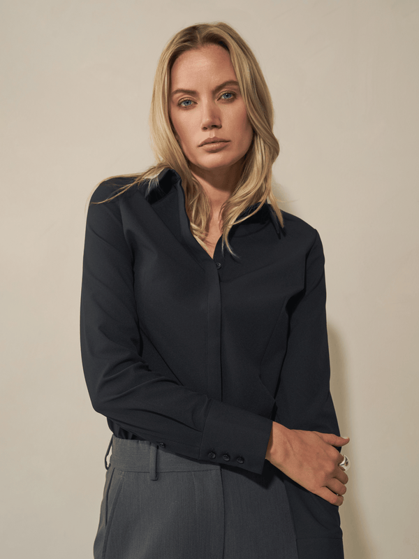 Slim fit Blouse - Black
