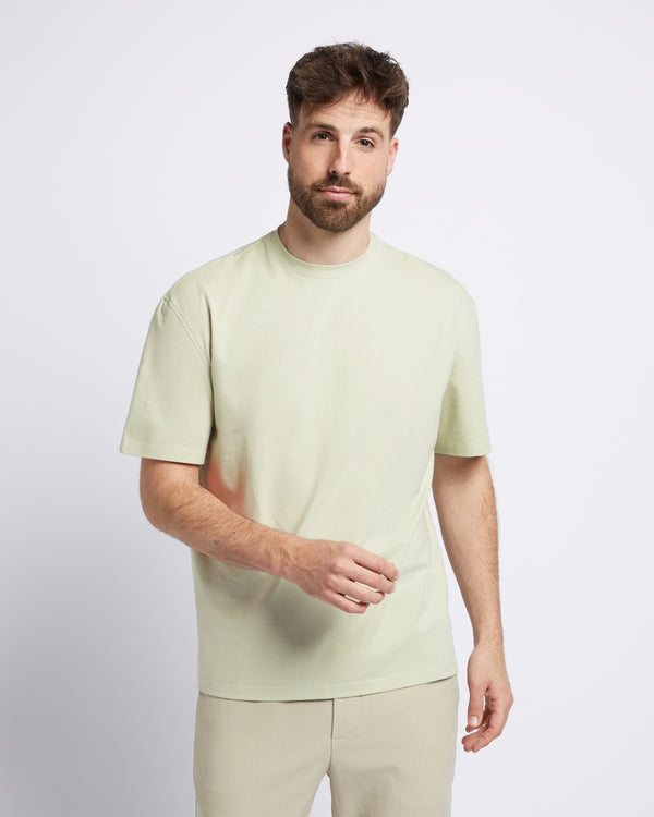 Relaxed T-shirt uncoded green