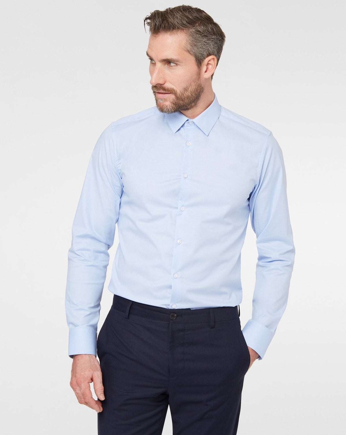 Prior tech: Classic shirt blue