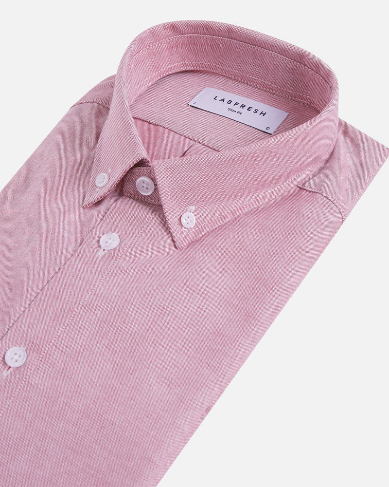 Oxford shirt light red