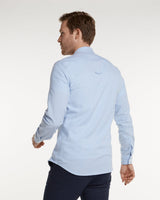 Prior tech: Oxford shirt blue