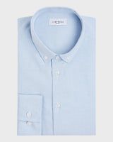 Prior tech: Oxford shirt blue