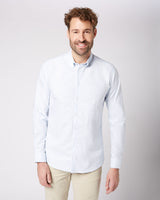 Oxford stretch shirt stripe