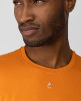 T-shirt orange monogram