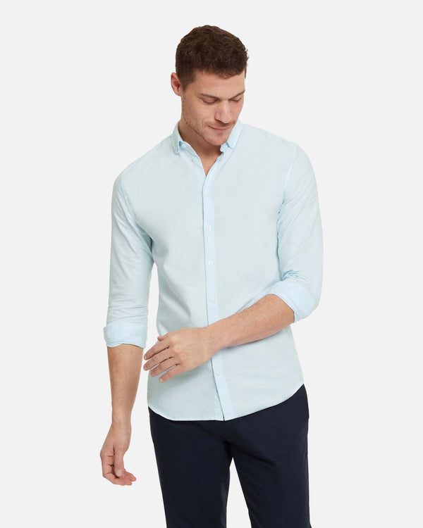 Oxford shirt ocean blue